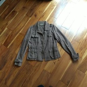 Brown Cotton Jacket